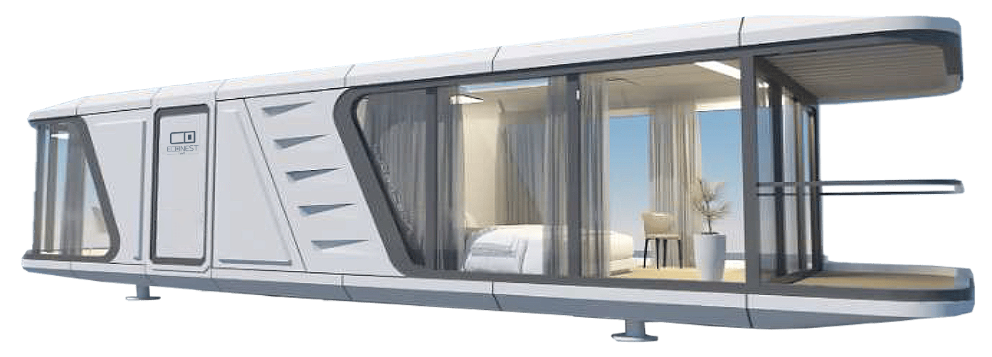 Capsule houses in Saudi Arabia